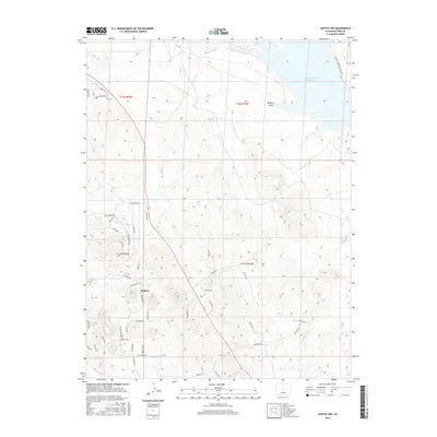 2016 Map of Guffey NW, 2016 Print