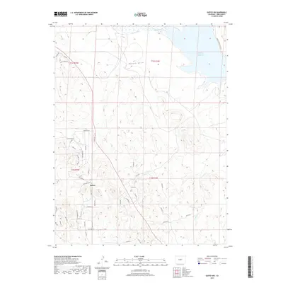 2019 Map of Guffey NW, 2019 Print