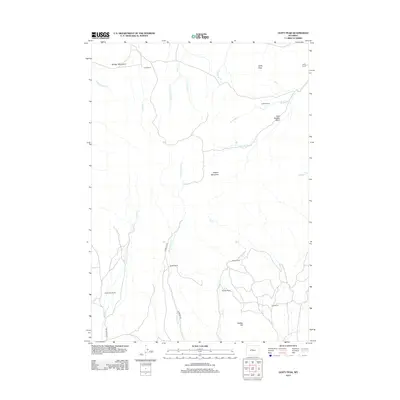 2012 Map of Guffy Peak, 2012 Print