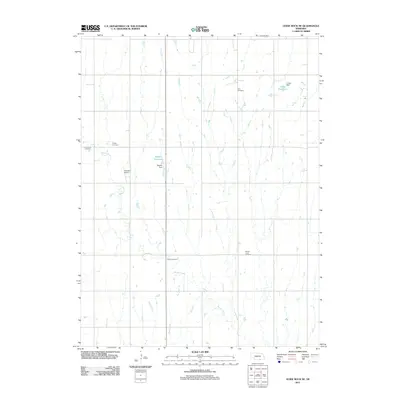 2011 Map of Guide Rock NE, 2011 Print