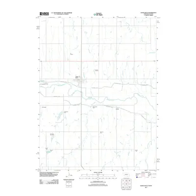 2011 Map of Guide Rock, 2011 Print