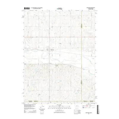 2014 Map of Guide Rock, 2014 Print