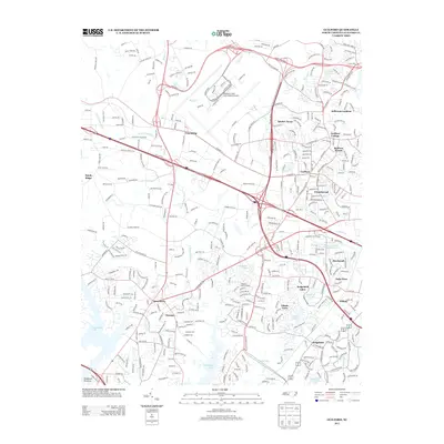 2013 Map of Guilford, 2013 Print