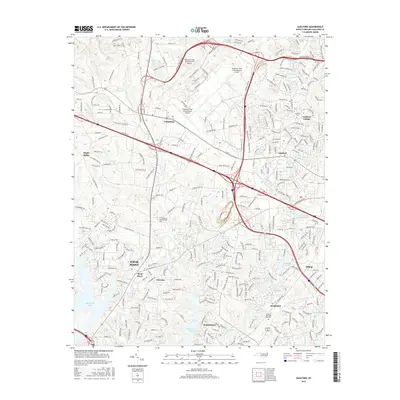 2016 Map of Guilford, 2016 Print