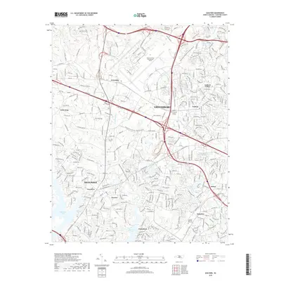 2019 Map of Guilford, 2019 Print