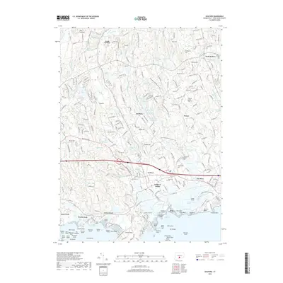 2018 Map of Guilford, 2018 Print