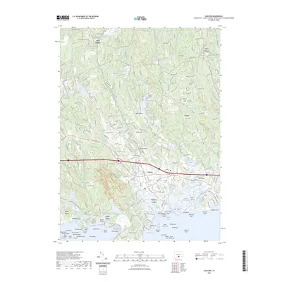 2023 Map of Guilford, 2023 Print