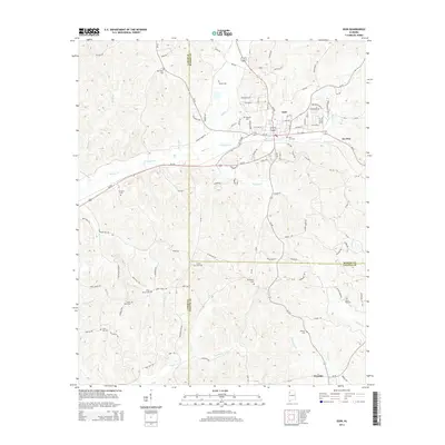 2014 Map of Guin, 2014 Print