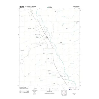 2012 Map of Guinda, 2012 Print