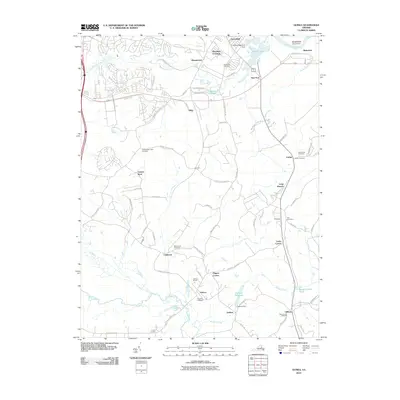 2010 Map of Guinea, 2010 Print