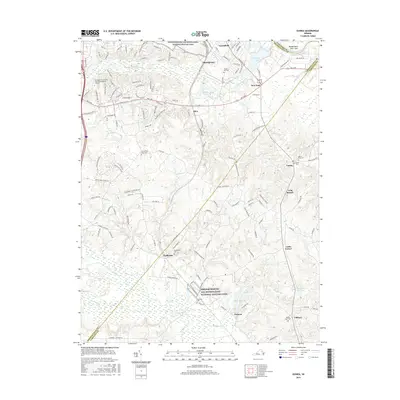 2016 Map of Guinea, 2016 Print