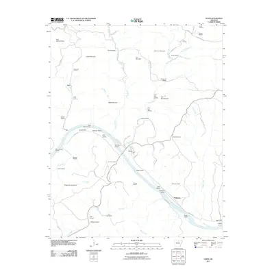2011 Map of Guion, 2011 Print