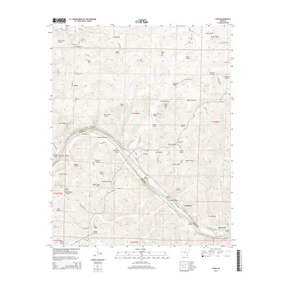 2014 Map of Guion, 2014 Print
