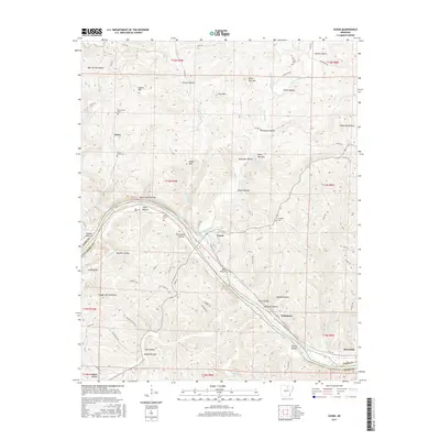 2017 Map of Guion, 2017 Print