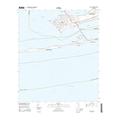 2015 Map of Gulf Breeze, 2015 Print