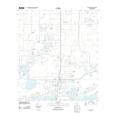 2011 Map of Gulf Shores, 2011 Print