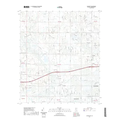 2021 Map of Gulfport NW, 2021 Print