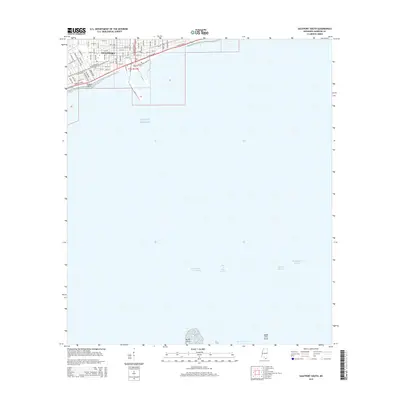 2015 Map of Gulfport South, 2015 Print