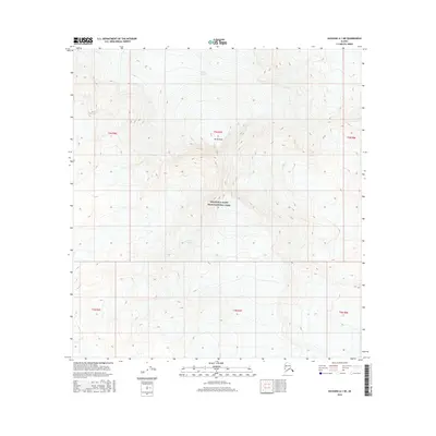 2016 Map of Gulkana A-1 NE, 2016 Print