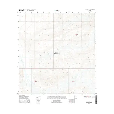 2016 Map of Gulkana A-1 NW, 2016 Print