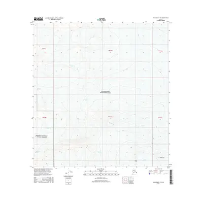 2016 Map of Gulkana A-1 SE, 2016 Print
