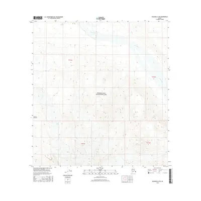 2016 Map of Gulkana A-2 NE, 2016 Print