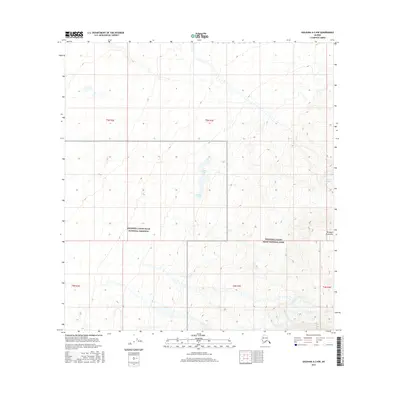 2016 Map of Gulkana A-2 NW, 2016 Print