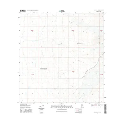 2016 Map of Gulkana A-2 SW, 2016 Print