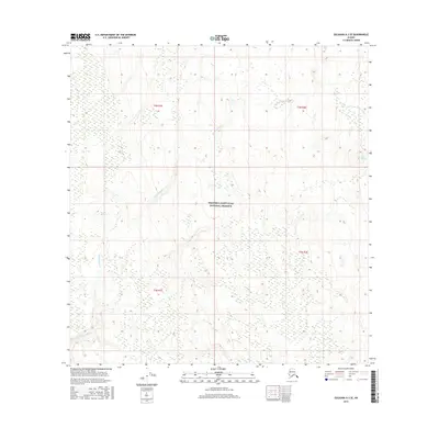 2016 Map of Gulkana A-3 SE, 2016 Print