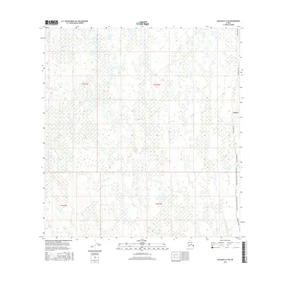 2016 Map of Gulkana A-4 NE, 2016 Print