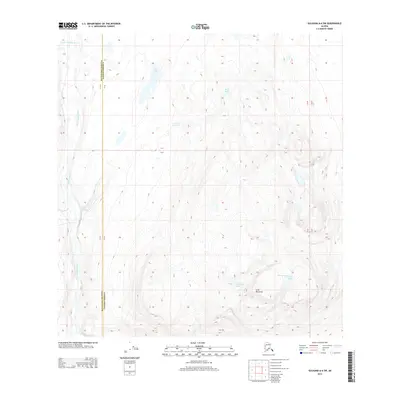 2013 Map of Gulkana A-6 SW, 2013 Print