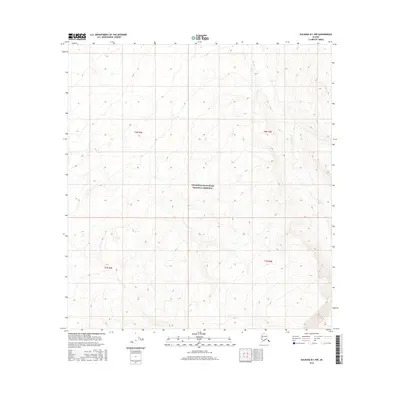 2016 Map of Gulkana B-1 NW, 2016 Print