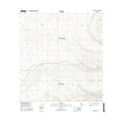 2016 Map of Gulkana B-1 SW, 2016 Print