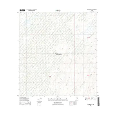 2016 Map of Gulkana B-2 NE, 2016 Print