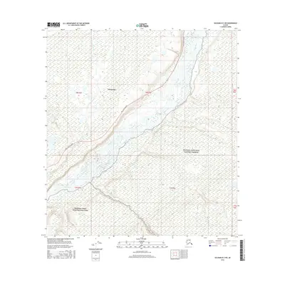 2016 Map of Gulkana B-2 NW, 2016 Print