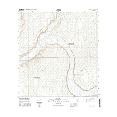 2016 Map of Gulkana B-3 SE, 2016 Print