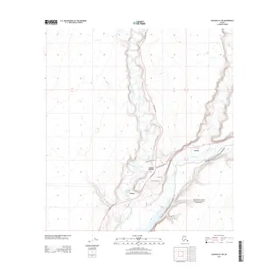 2013 Map of Gulkana B-3 SW, 2013 Print