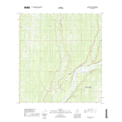 2019 Map of Gulkana B-3 SW, 2019 Print
