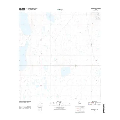 2013 Map of Gulkana B-4 NE, 2013 Print