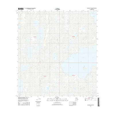 2016 Map of Gulkana B-4 NW, 2016 Print