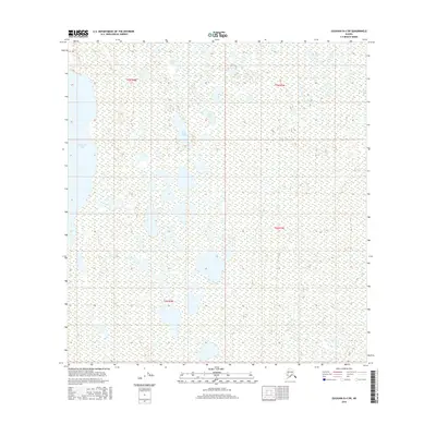 2016 Map of Gulkana B-4 SW, 2016 Print
