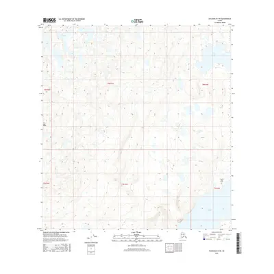 2016 Map of Gulkana B-5 NE, 2016 Print