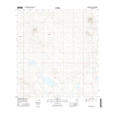 2016 Map of Gulkana B-6 NW, 2016 Print