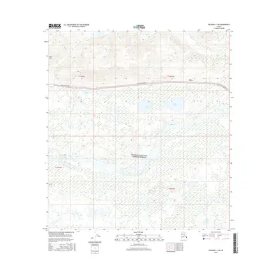 2016 Map of Gulkana C-1 NE, 2016 Print