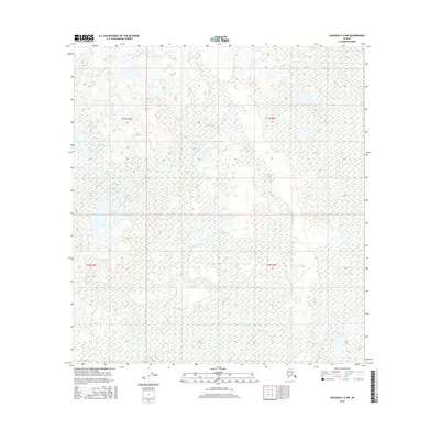 2016 Map of Gulkana C-2 NW, 2016 Print