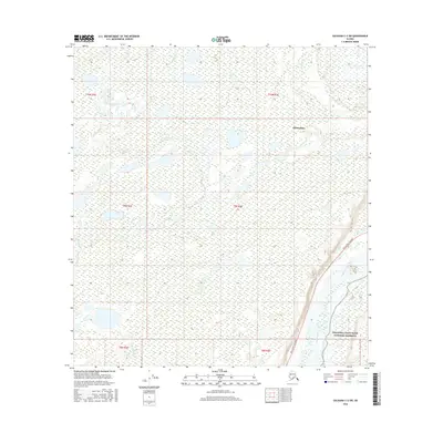 2016 Map of Gulkana C-2 SW, 2016 Print