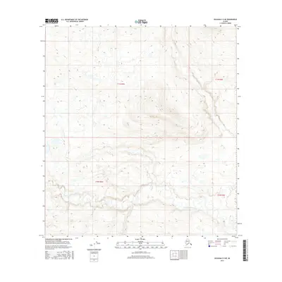 2016 Map of Gulkana C-5 NE, 2016 Print