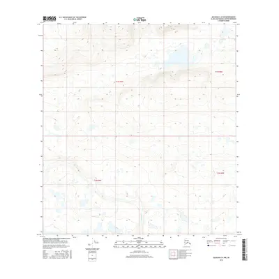 2016 Map of Gulkana C-6 NW, 2016 Print