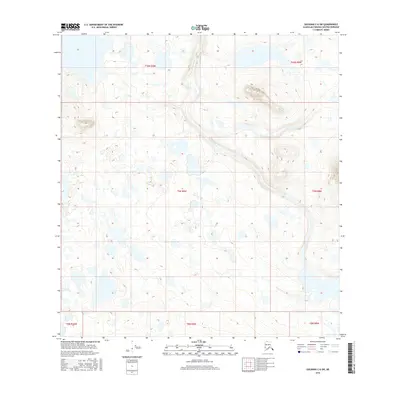 2016 Map of Gulkana C-6 SW, 2016 Print