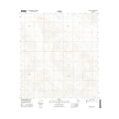 2016 Map of Gulkana D-1 NE, 2016 Print